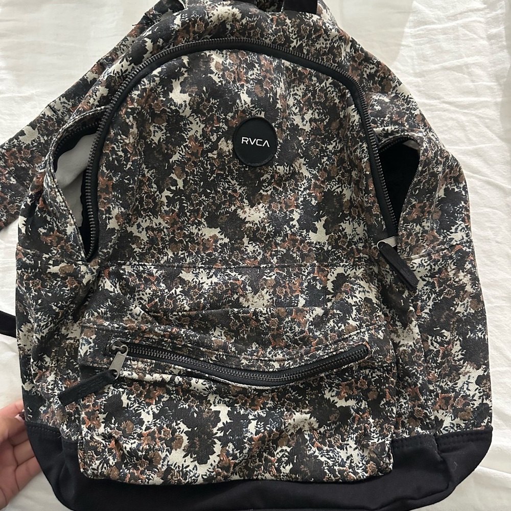 RVCA floral backpack